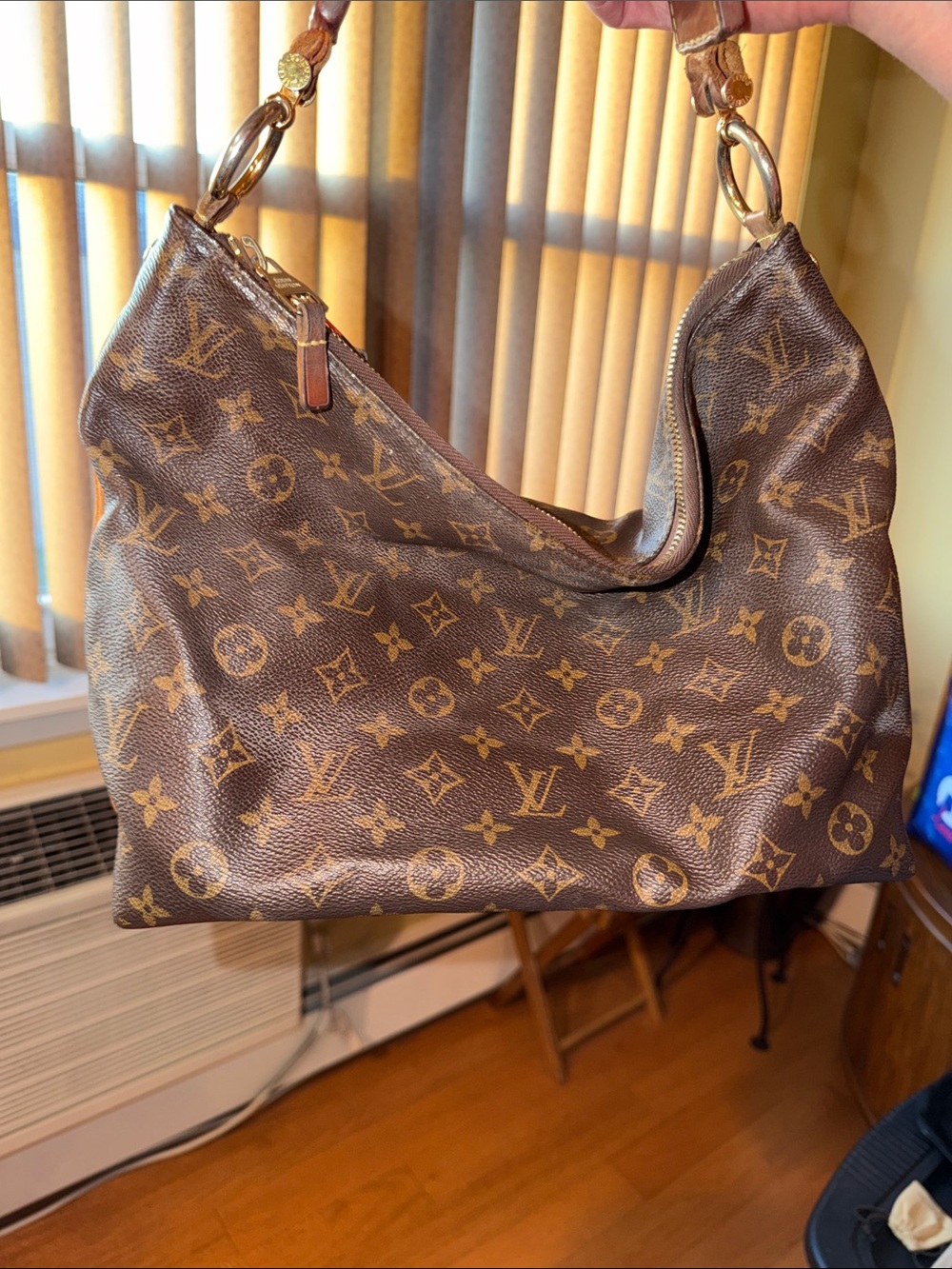 Louis Vuitton Monogram Canvas Brown Shoulder Bag Sully Pm - Picture 2 of 15